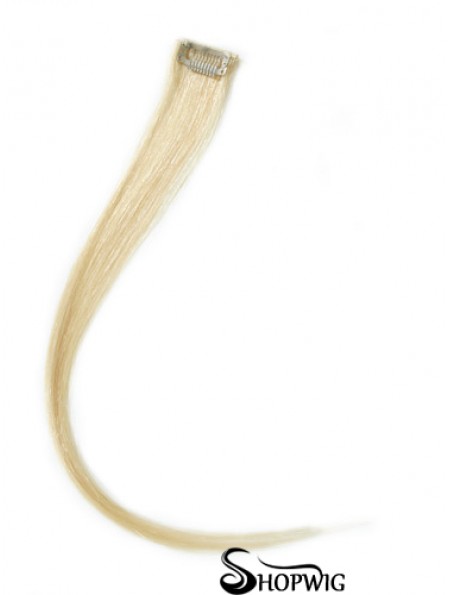 Hairstyles Blonde Straight Remy Human Hair Clip In Hair Extensions