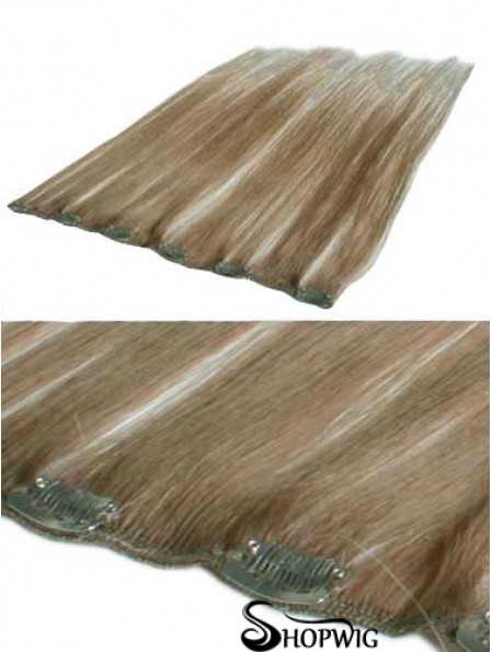 Perfect Blonde Straight Remy Human Hair Clip In Hair Extensions