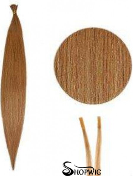 Auburn Straight Stick/I Tip Hair Extensions