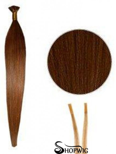 Auburn Straight Stick/I Tip Hair Extensions