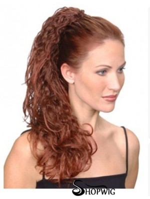 Popular Curly Auburn Ponytails