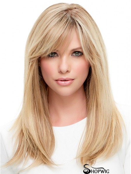 Ladies Wigs Cheap Lace Front With Bangs Straight Style