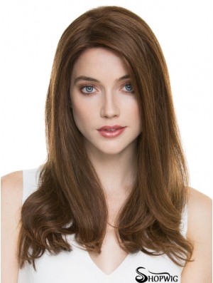 Human Hair Mono Top Wig 100% Hand Tied Layered Cut