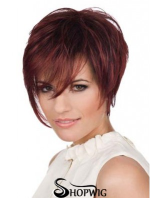 Human Lace Front Wigs UK Boycuts Lace Front Short Length