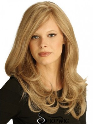 Wavy Human Lace Wigs UK 100% Hand Tied Layered Cut