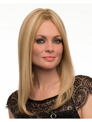 Straight Layered Monofilament Blonde Great Long Wigs