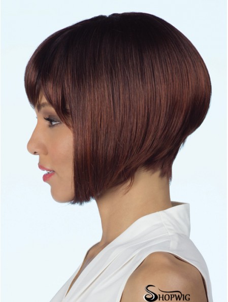 10 inch Auburn Lace Front Wigs For Black Women