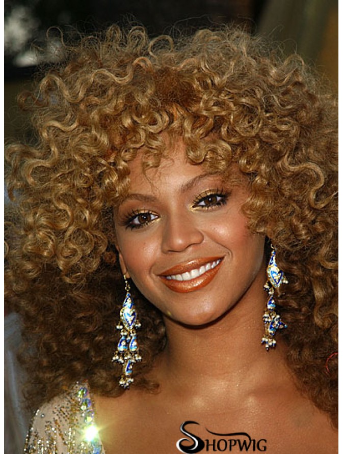 Shoulder Length Curly Layered Capless 14 Trendy Beyonce Wigs