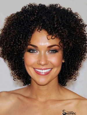 Short Human Hair Wigs For African American Women With Lace Front