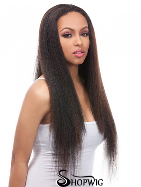 24 inch Black Lace Front Wigs For Black Women