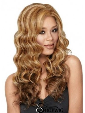 Best Long Wavy 26 inch Synthetic Glueless Lace Front Wigs