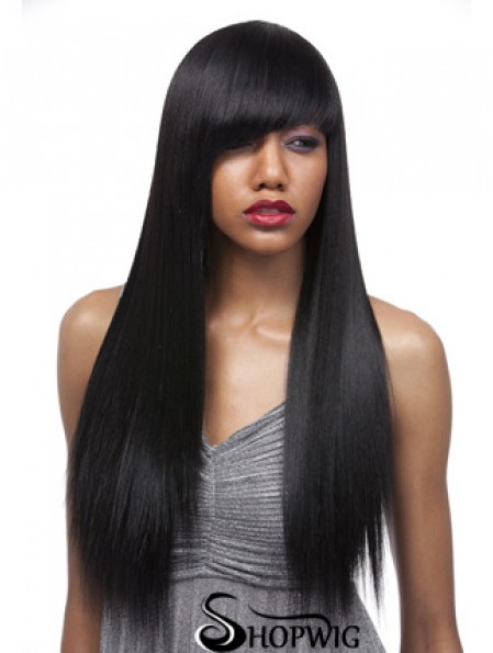 24 inch Black Lace Front Wigs For Black Women