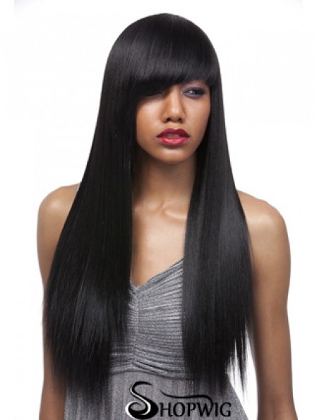 24 inch Black Lace Front Wigs For Black Women