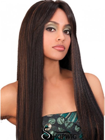 22 inch Brown Lace Front Wigs For Black Women