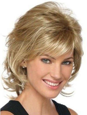 Classic Womens Lace Front Layered Wigs Online 