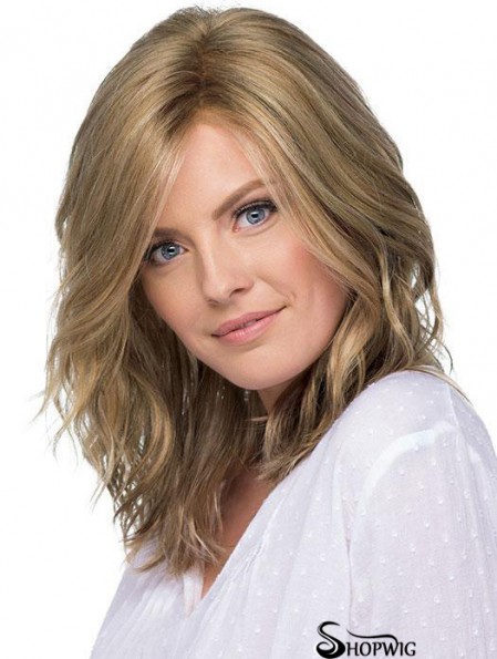 Layered 14 inch Shoulder Length Wavy New Medium Wigs