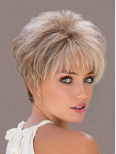 Boycuts Blonde Straight 3 inch Synthetic Wigs UK