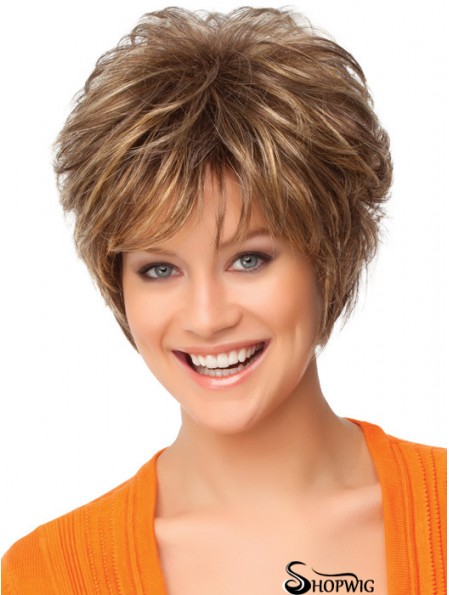 Synthetic Short Wigs With Capless Curly Style Short Length