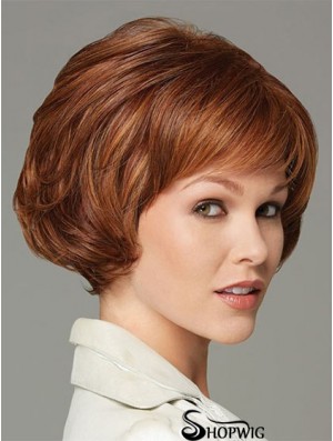 Wavy Auburn New Short Classic Wigs