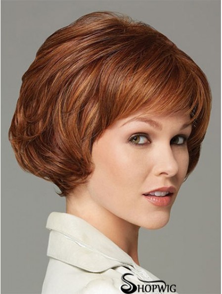 Wavy Auburn New Short Classic Wigs