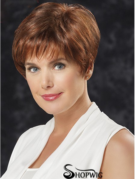 Straight With Bangs 6 inch Fabulous Short Wigs