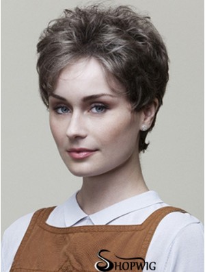 Wavy Classic 6 inch Discount Short Wigs