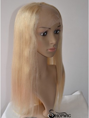 20 inch Lace Front Straight Blonde Gorgeous U Part Wigs