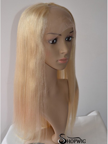 20 inch Lace Front Straight Blonde Gorgeous U Part Wigs