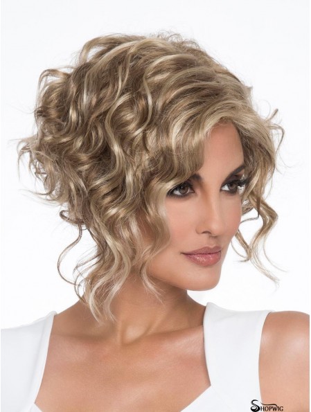 Cropped Capless Blonde 6 inch Classic Lady Wig
