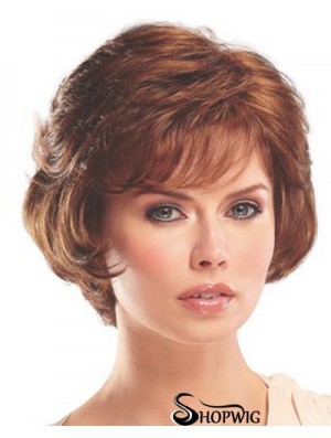 Short Wavy Capless Wigs UK