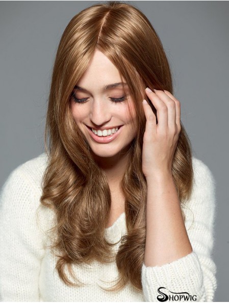 Blonde Wig With Capless Synthetic Wavy Style Long Length