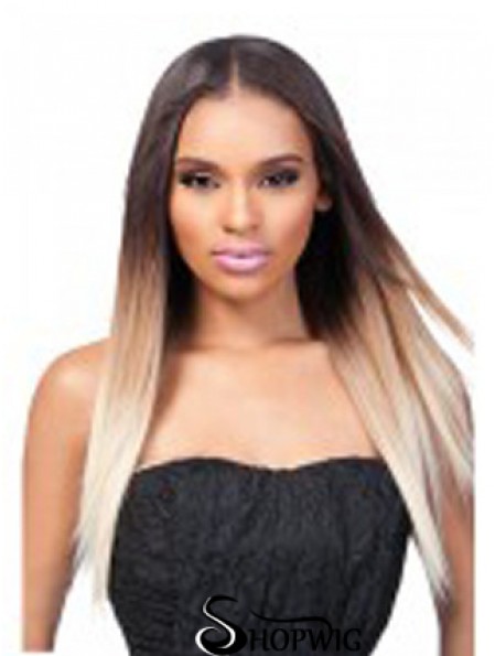 20 inch Ombre/2 Tone Lace Front Wigs For Black Women